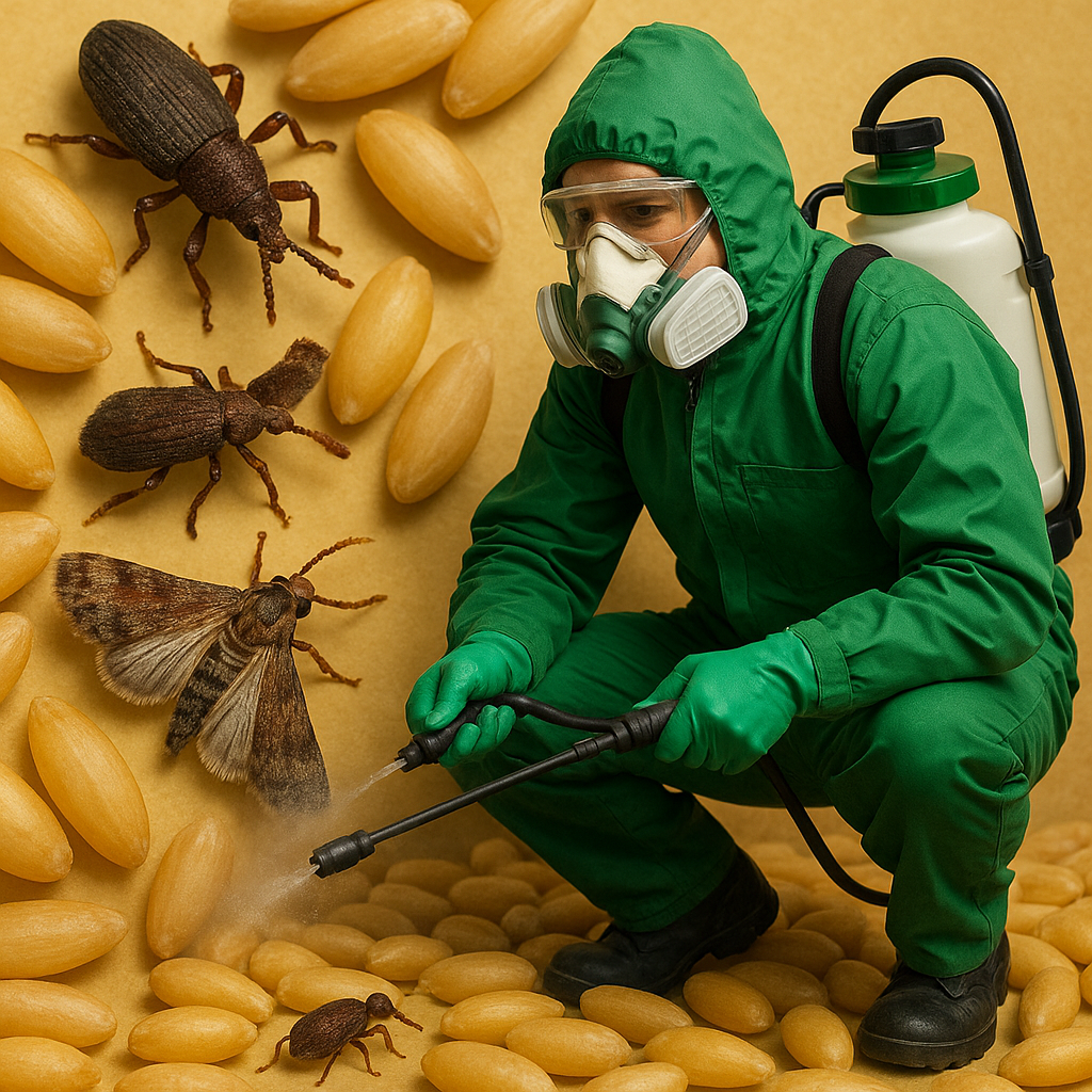 Imagem de Pragas dos Grãos- Dedetizadora Universo Ambiental Imagem de Pragas dos Grãos- Dedetizadora Universo Ambiental